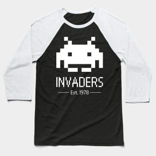 Invaders from Space Baseball T-Shirt